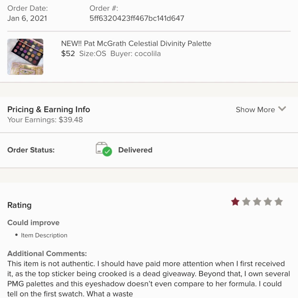 100% authentic - Picture 2 of 3